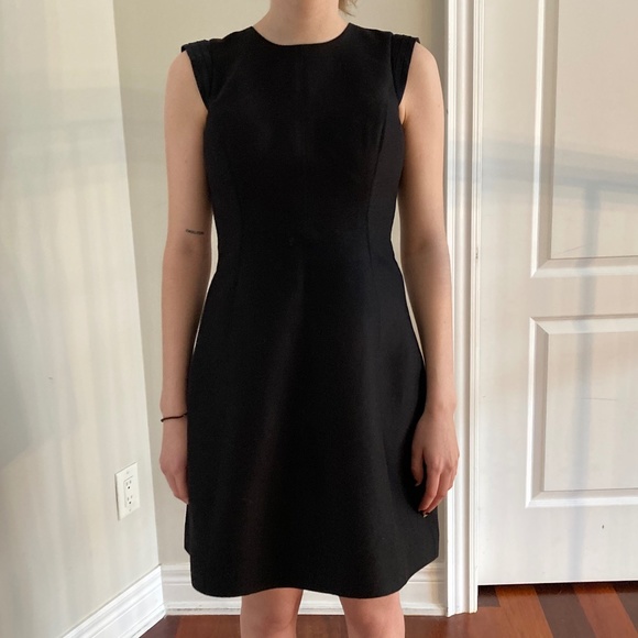 Halston Heritage Black Dress - size 0 - Picture 1 of 4